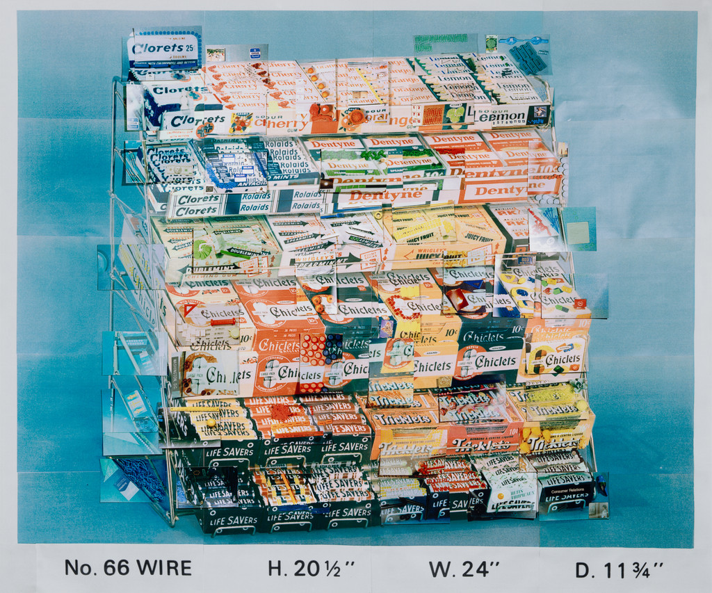 Display Stand, No. 66 WIRE H. 20 1/2 W. 24 D. 11 3/4