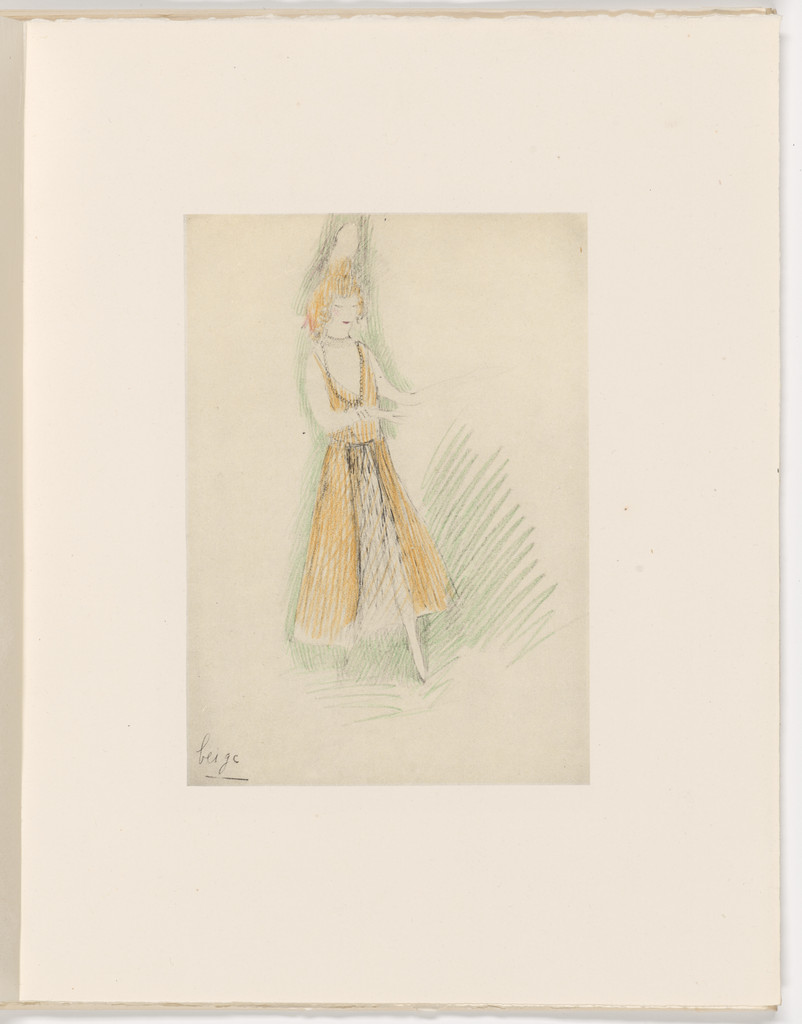 Plate (folio 29) from Les Biches, vol. I
