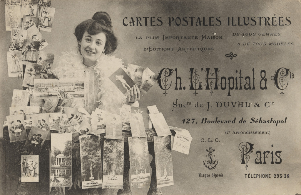 Cartes postales illustrées, Paris