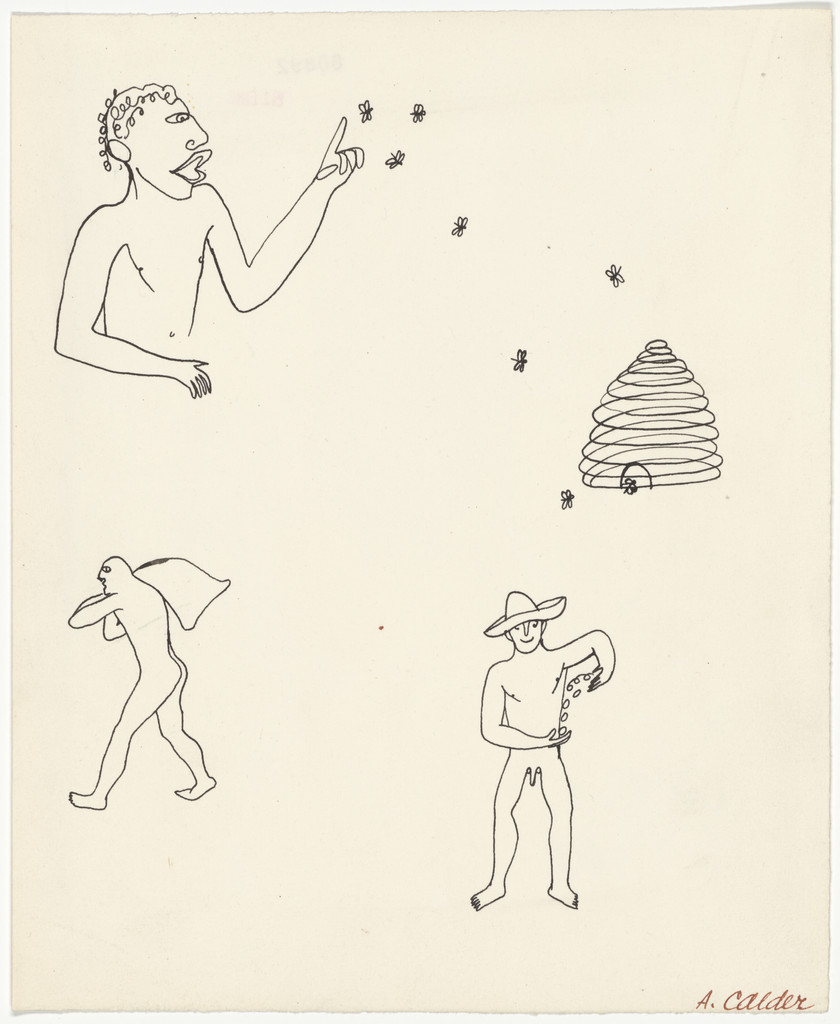 Supplementary drawing from Three Young Rats and Other Rhymes