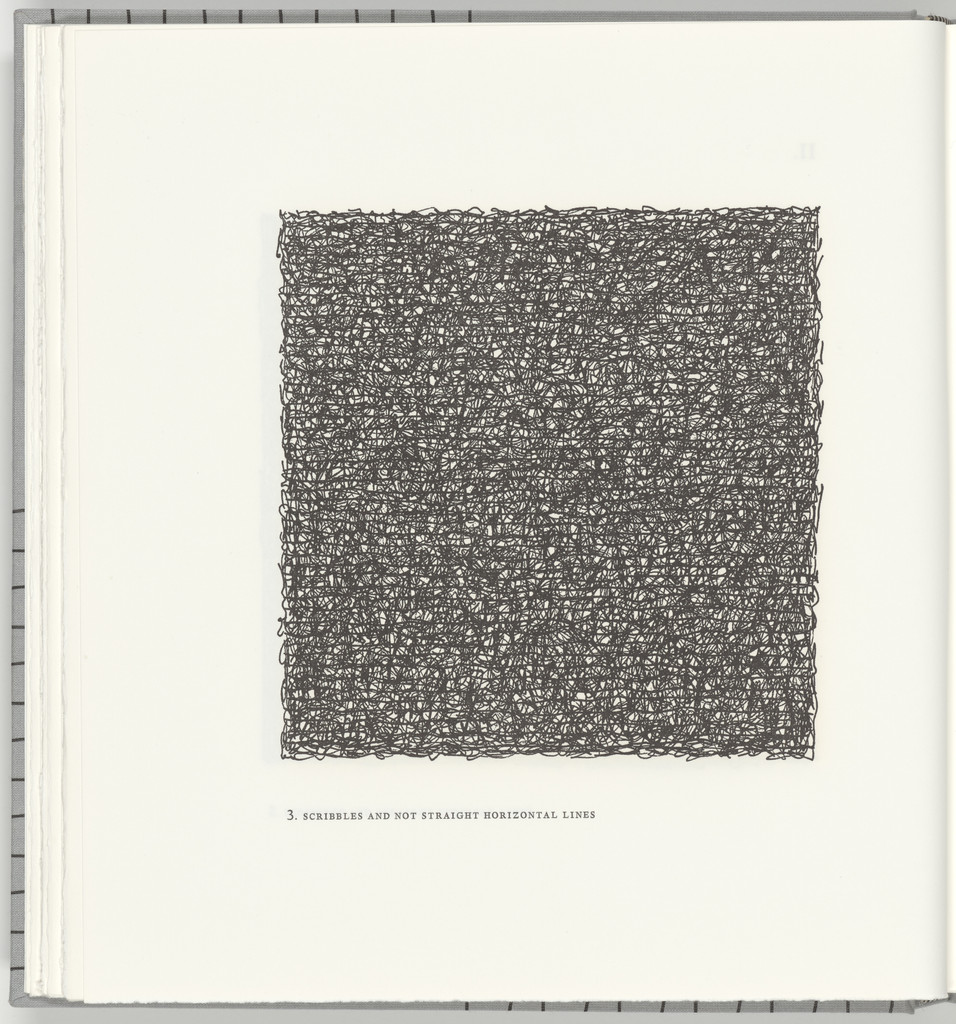 Scribbles and Not Straight Horizontal Lines (plate 3) from Squarings