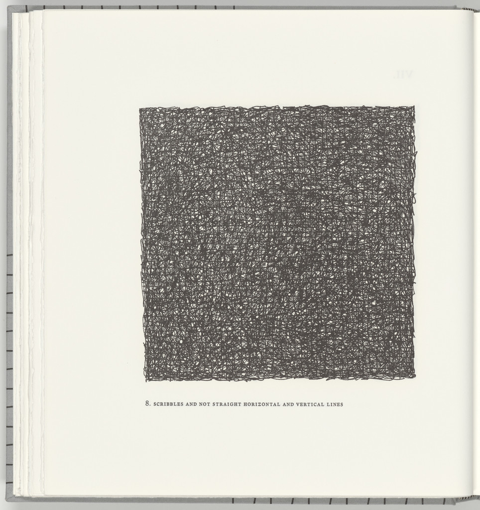 Scribbles and Not Straight Horizontal and Vertical Lines (plate 8) from Squarings