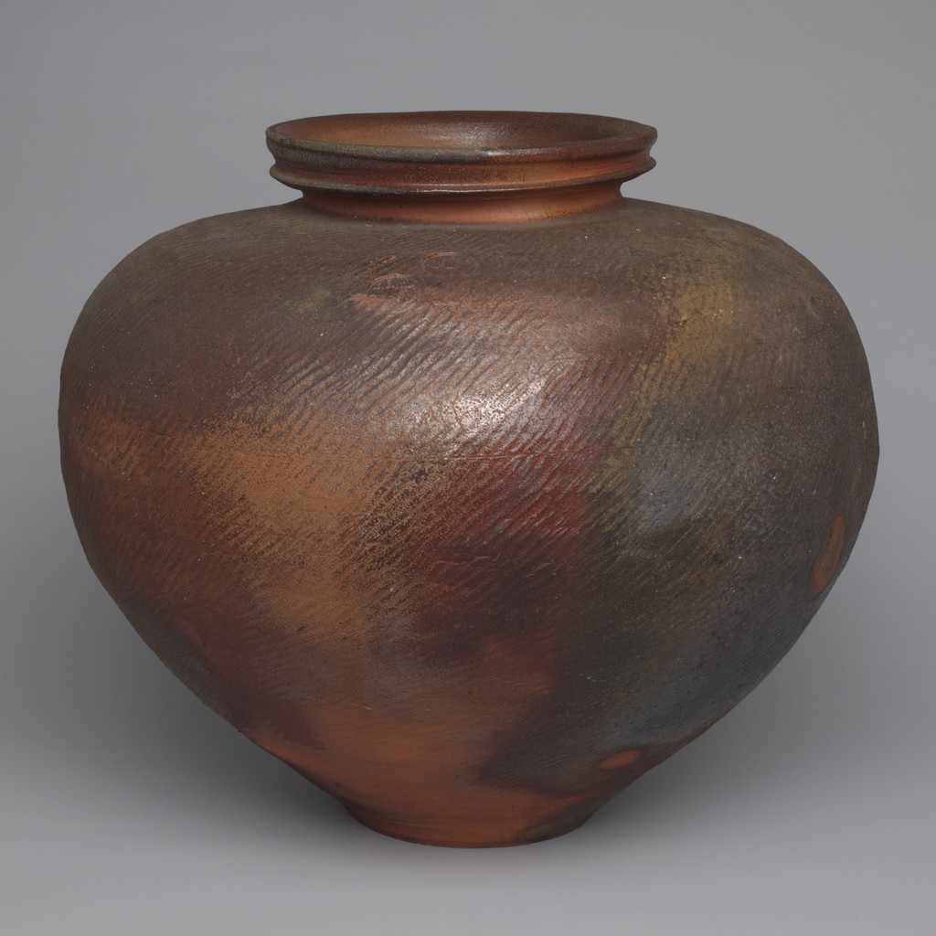 Thrown and Paddled Jar