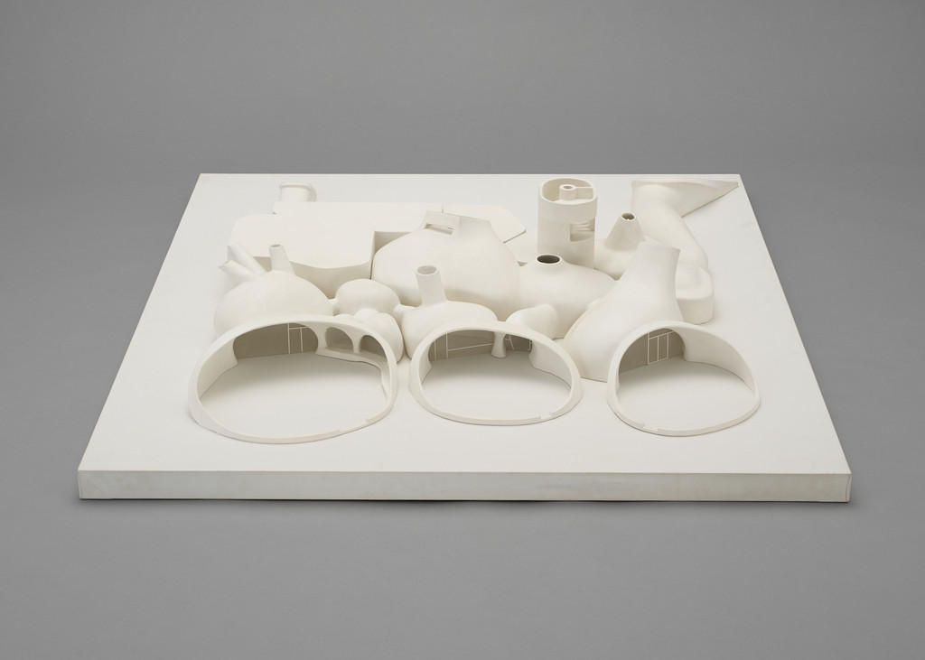 UCCA Dune Art Museum, Aranya, Hebei, China (Spatial model, scale 1:50)