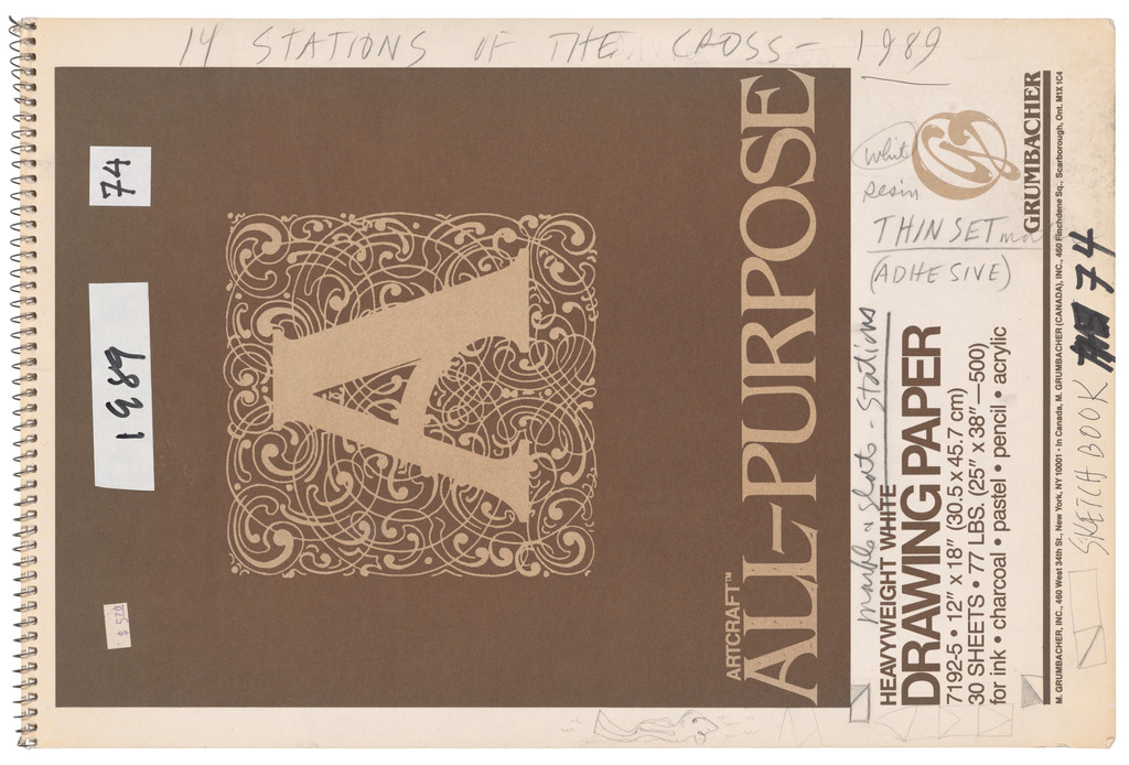 Sketchbook #78, 14 Stations of the Cross