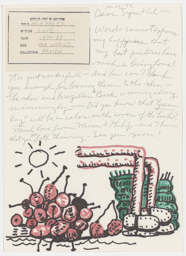 Untitled (Illustrated Letter)