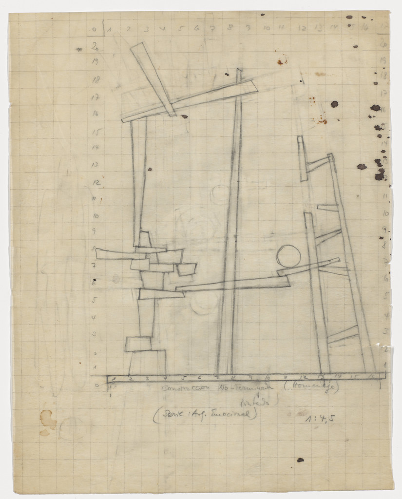 Sketch of Unfinished Construction II. Posthumous Homage to Daniel Mont
