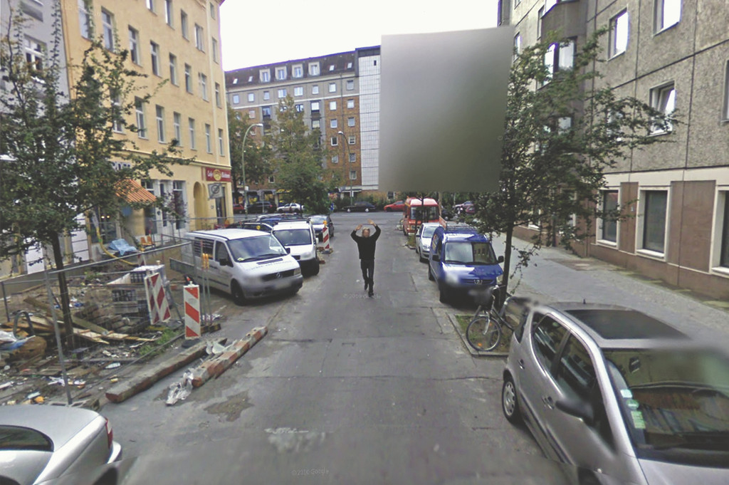15 Seconds of Fame, Borsigstraße, Berlin, Germany (photograph: Google Street View)