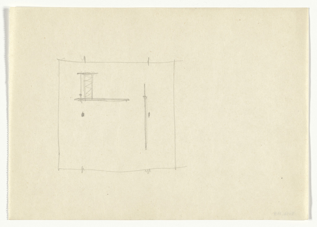 Fifty by Fifty Feet House Project (Plan sketch)