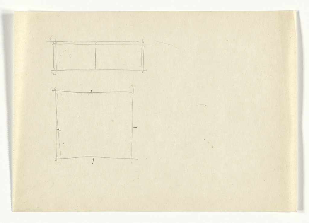 Fifty by Fifty Feet House Project (Plan and elevation sketch)
