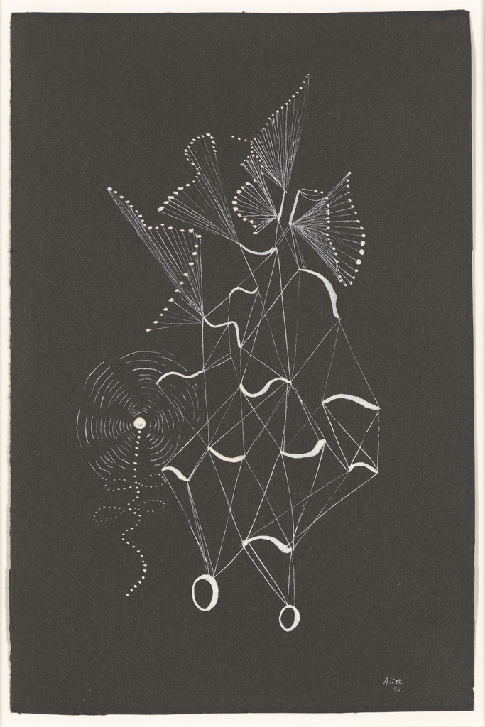 The Midnight Dance ( La danse de minuit ) from the series Crystals in Space