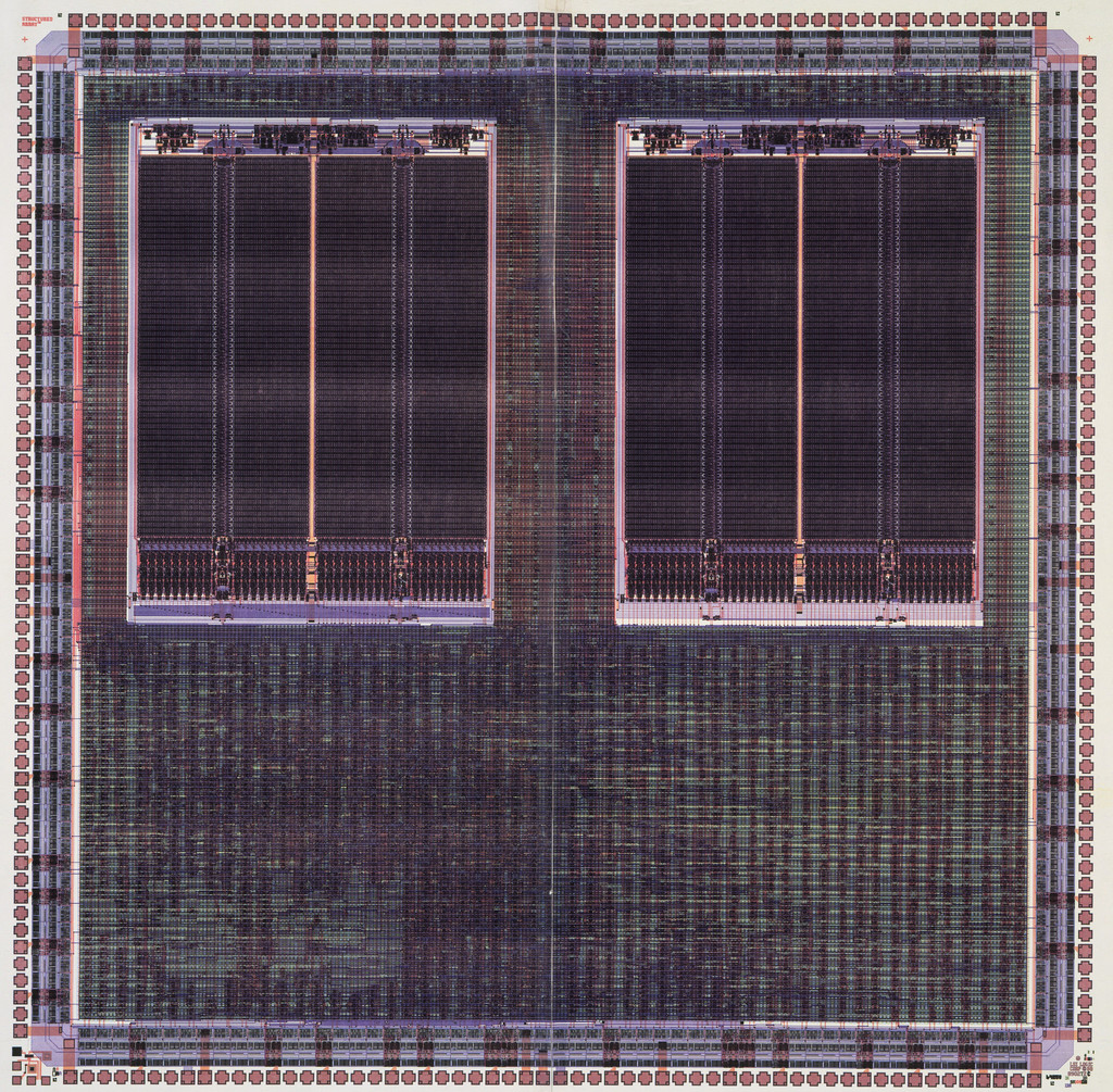 Diagram of application-specific integrated circuit (ASIC)