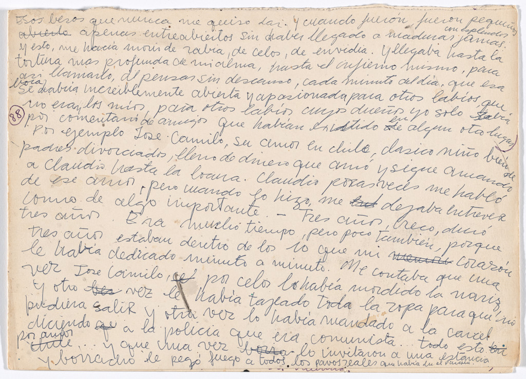 Folio XXII from Bewitching Kisses (Besos Brujos)