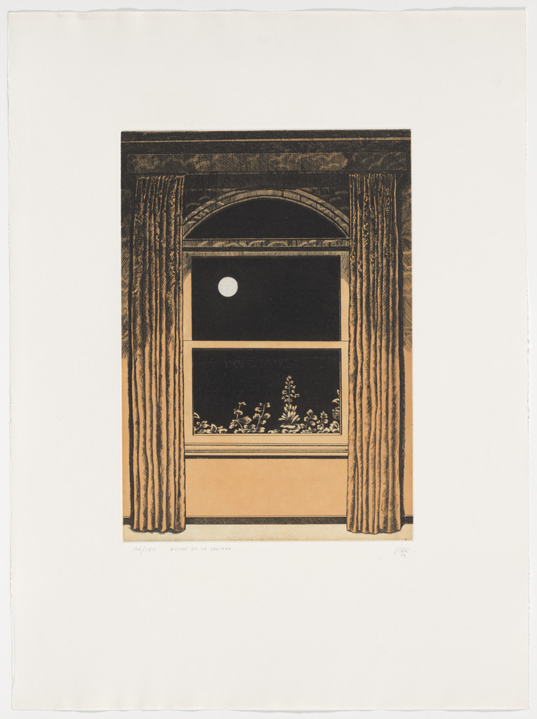Night in the Window (Noche en La Ventana) from Actualidad Gráfica-Panorama Artistico
