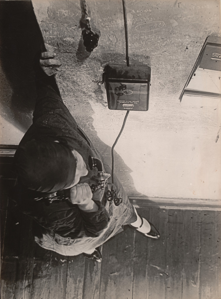 At the Telephone