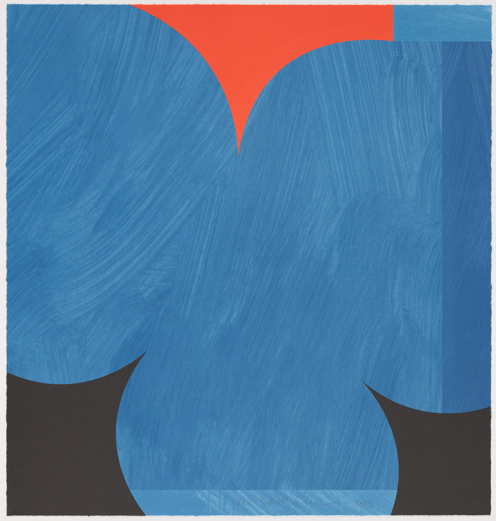Untitled (Blue Clovers)