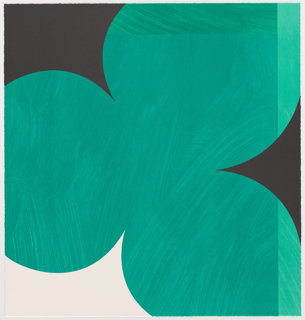 Untitled (Green Clovers)