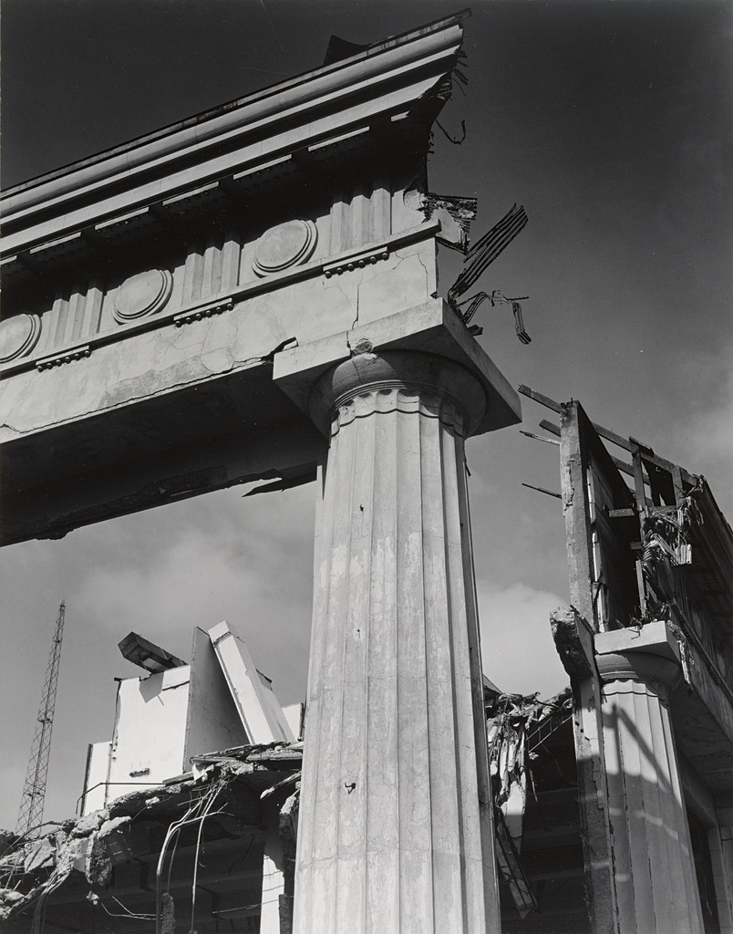 Wrecking of the Lurline Baths, San Francisco