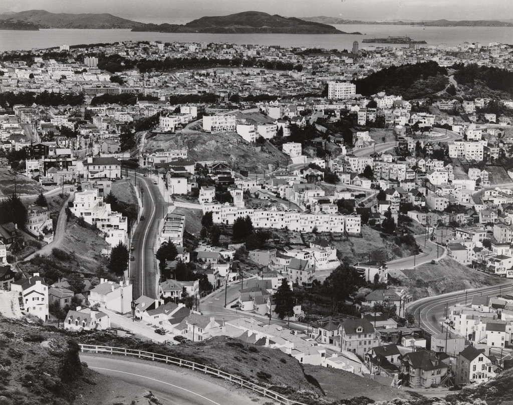 View of San Francisco Towards Telegraph Hill