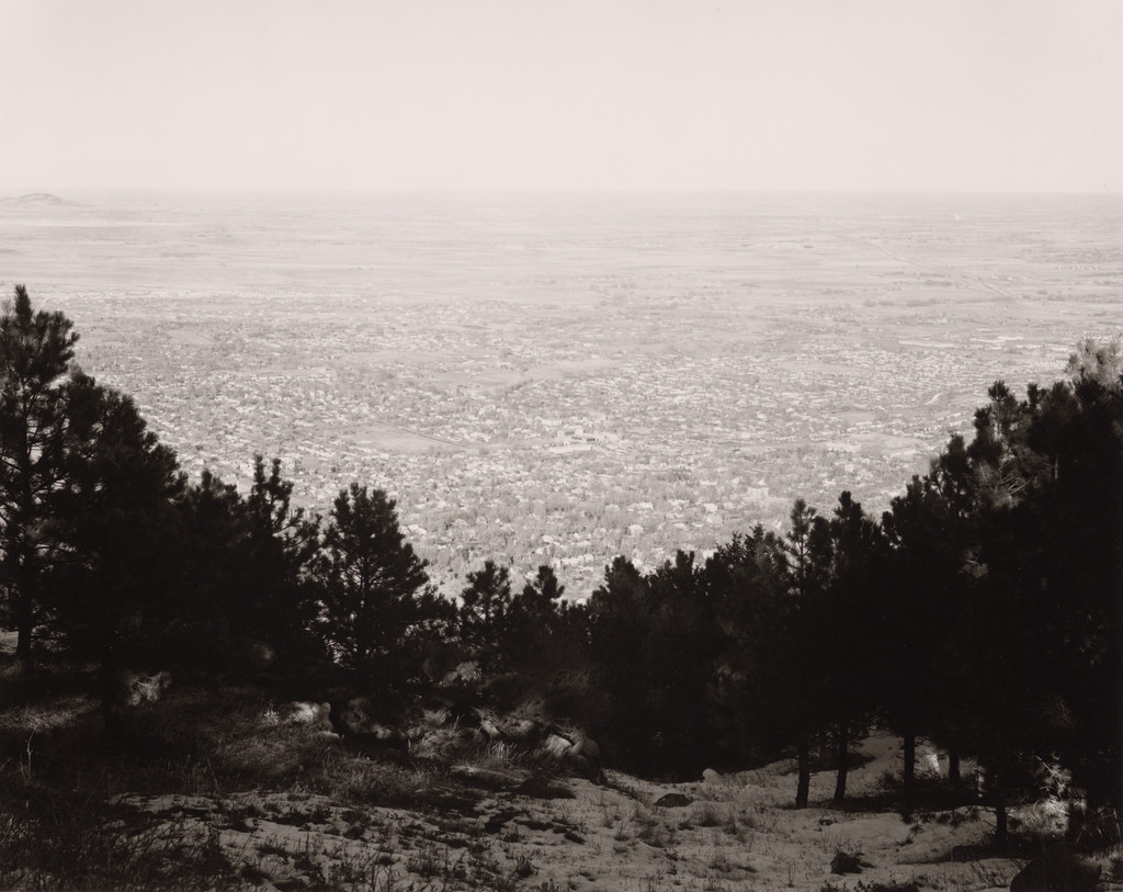 East from Flagstaff Mountain, Boulder County, Colorado