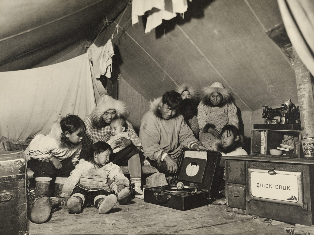 Eskimos, Coppermine, N.W.T., Canada