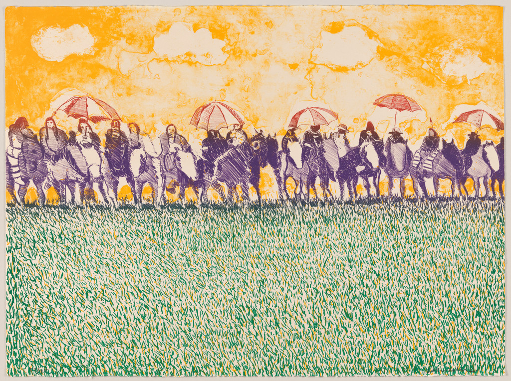 Indians with Umbrellas from the portfolio Indians Forever