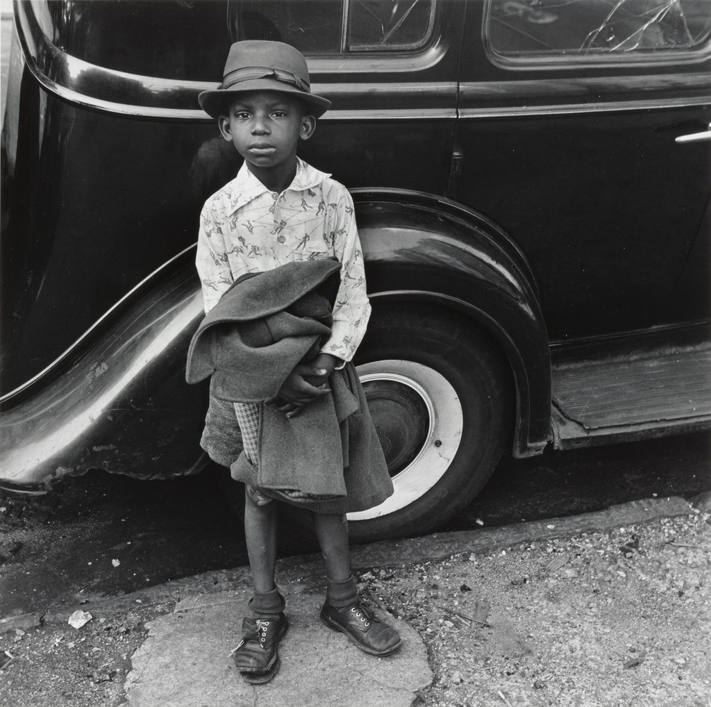Boy and Car, New York City