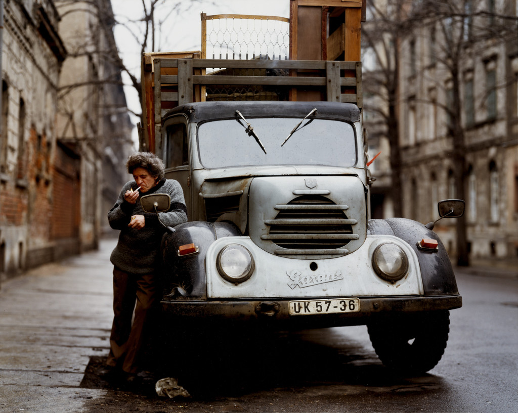 Man with His Truck, East Germany