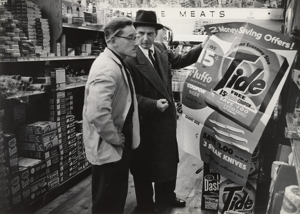 A Proctor and Gamble Salesman Visits a Food Store in New York City