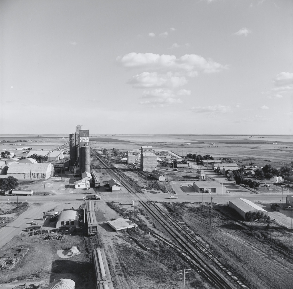 Landscape - From the Grain Elevator, Happy, Texas