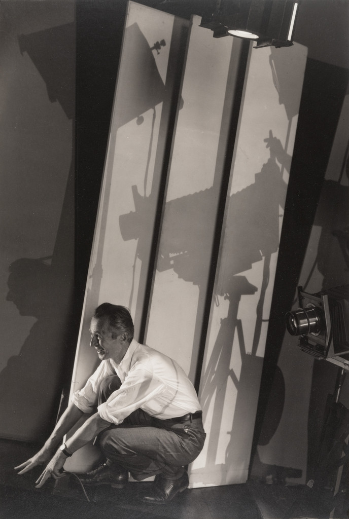 Steichen with Photographic Paraphernalia - Self-Portrait