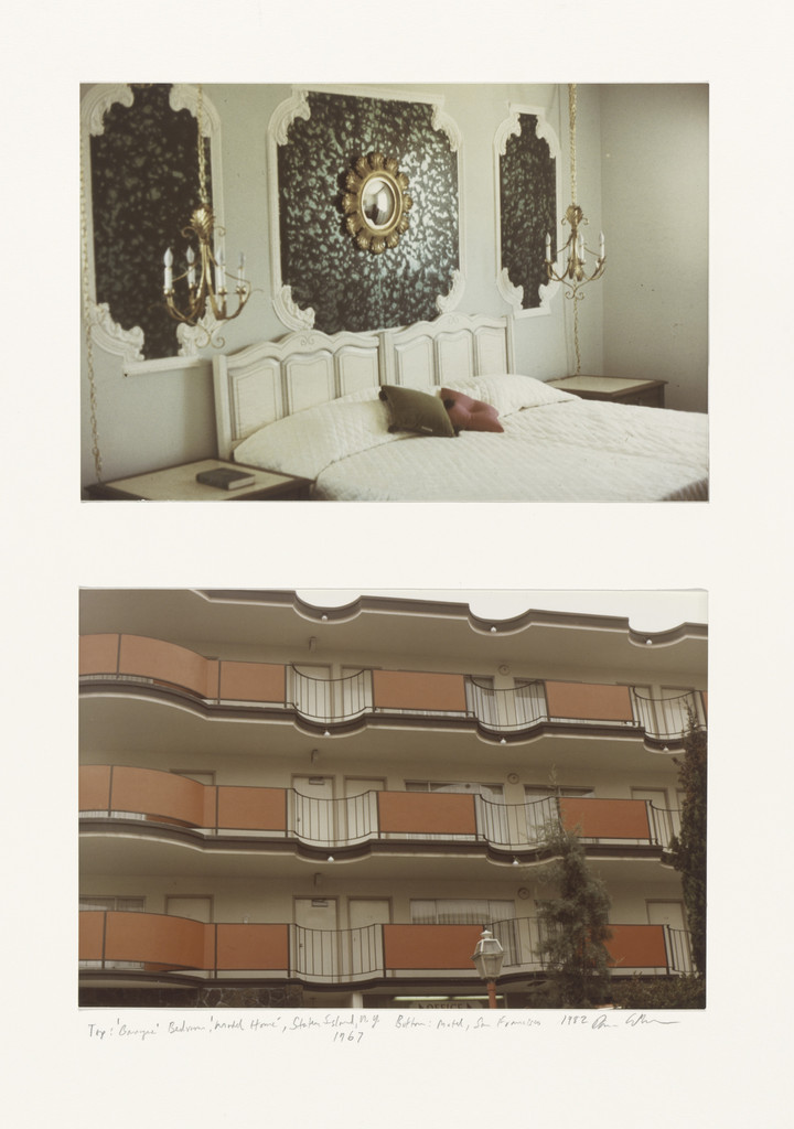 Baroque Bedroom, Model Home, Staten Island, N.Y.; Motel, San Francisco