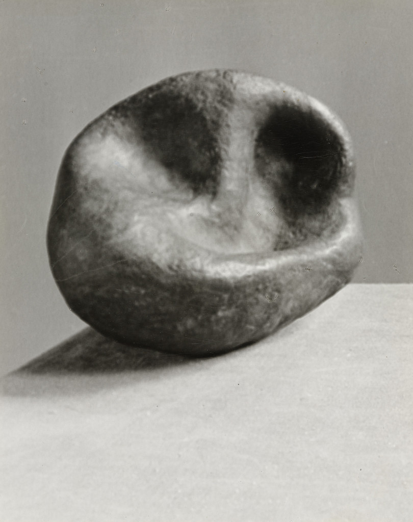 Picasso Sculpture (bronze, round object)