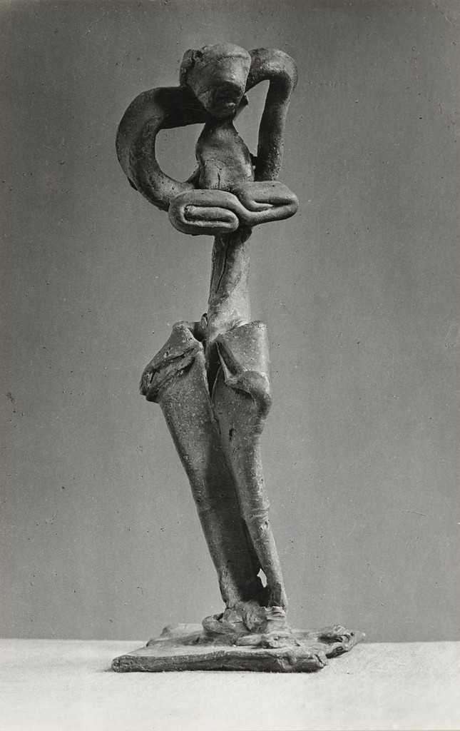 Picasso Sculpture (bronze, nude woman)