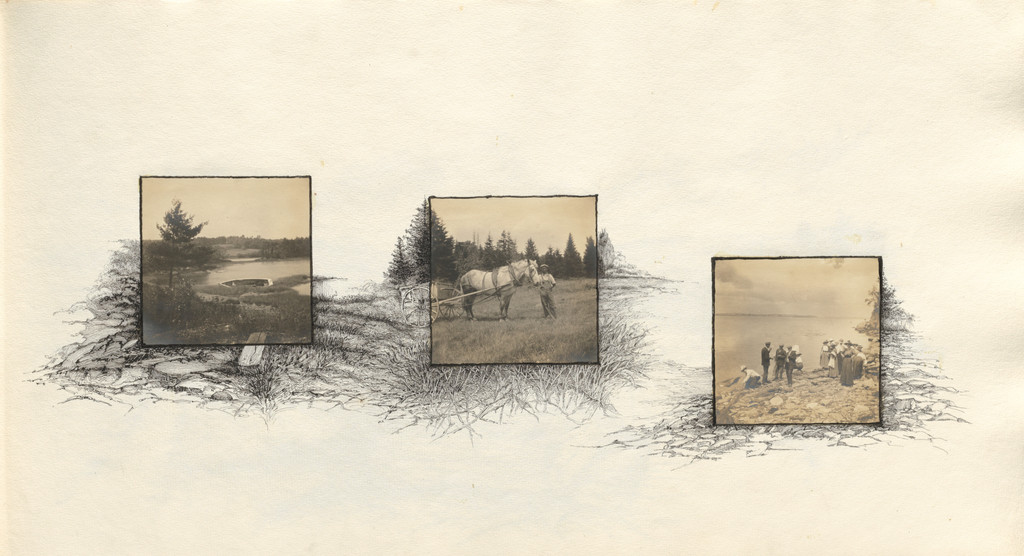 Untitled (page from album titled "July 1913")