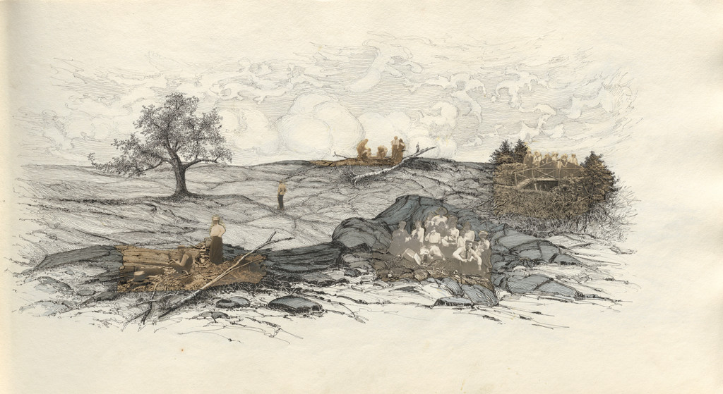Untitled (page from album titled "July 1913")