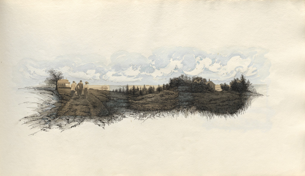 Untitled (page from album titled "July 1913")