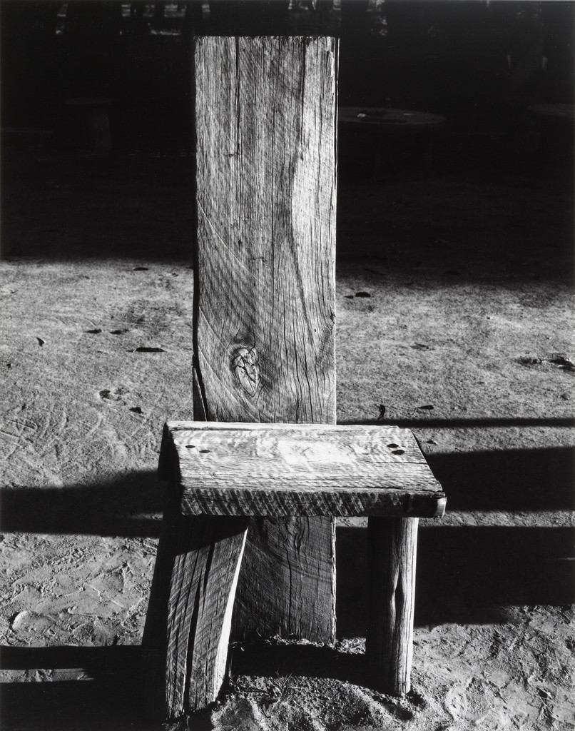Barber's Chair of Mining Timbers, Luipaardsvlei Gold Mine, Krugersdorp, South Africa