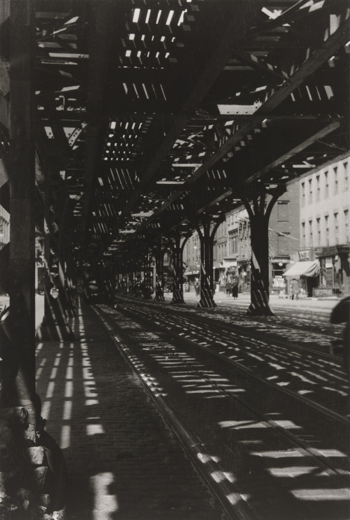 Third Avenue "L", Light Patterns, New York