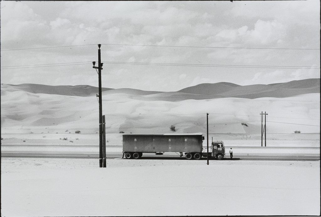 Truck in the Desert Near Yuma, Arizona