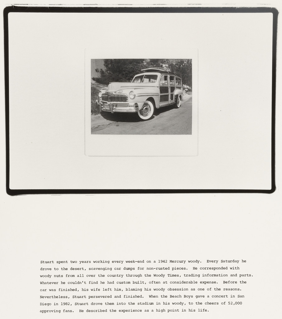 Stuart spent two years working every week-end on a 1942 Mercury Woody