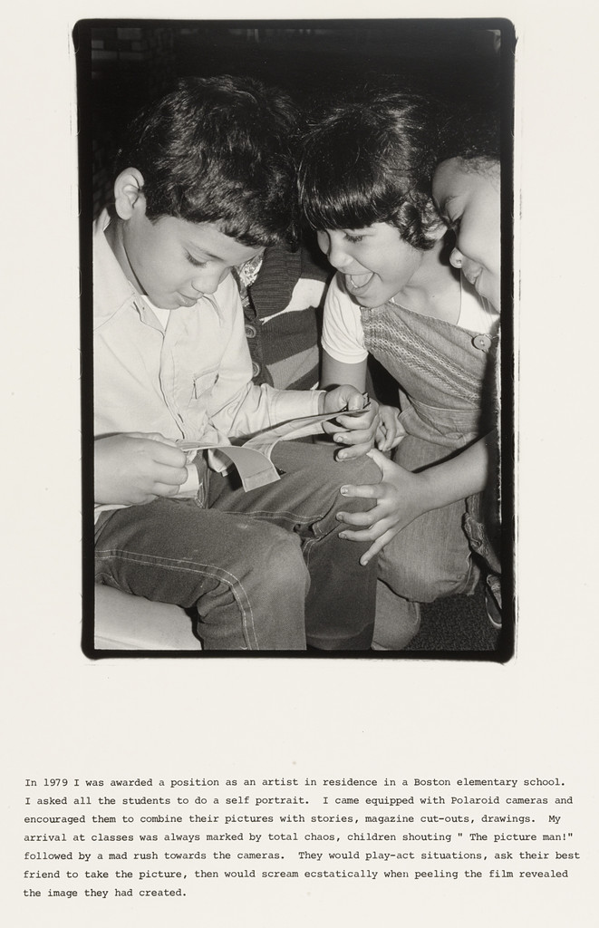 In 1979 I was awarded a position as an artist in residence in a Boston elementary school