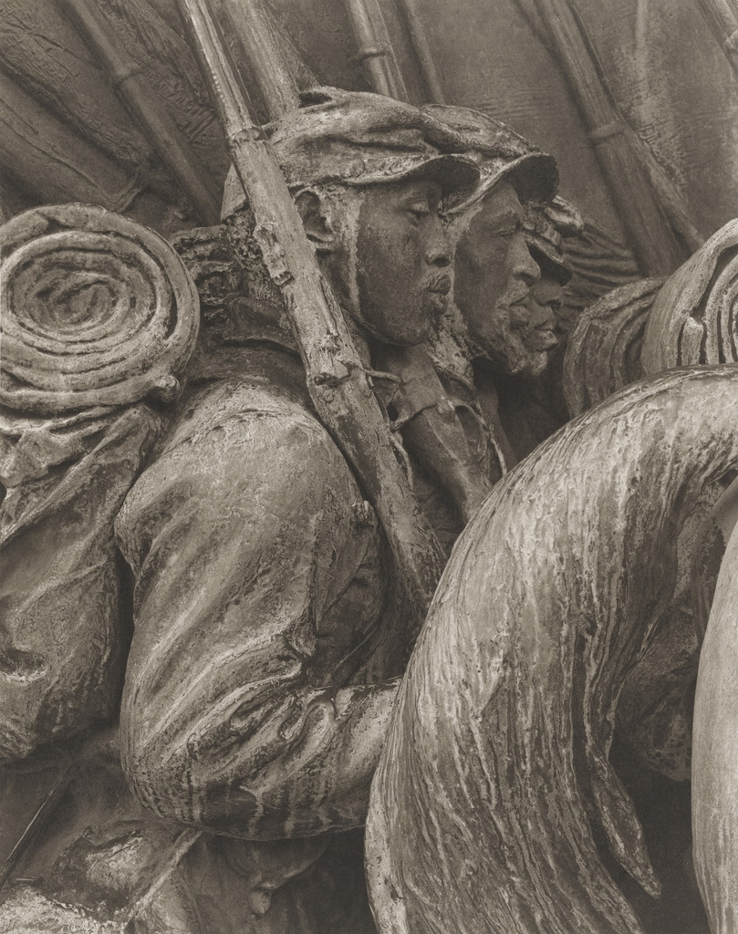 Robert Gould Shaw Memorial by Augustus Sain Gaudens, No. 6