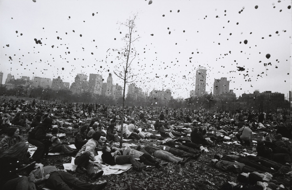 Peace Demonstration, Central Park, New York