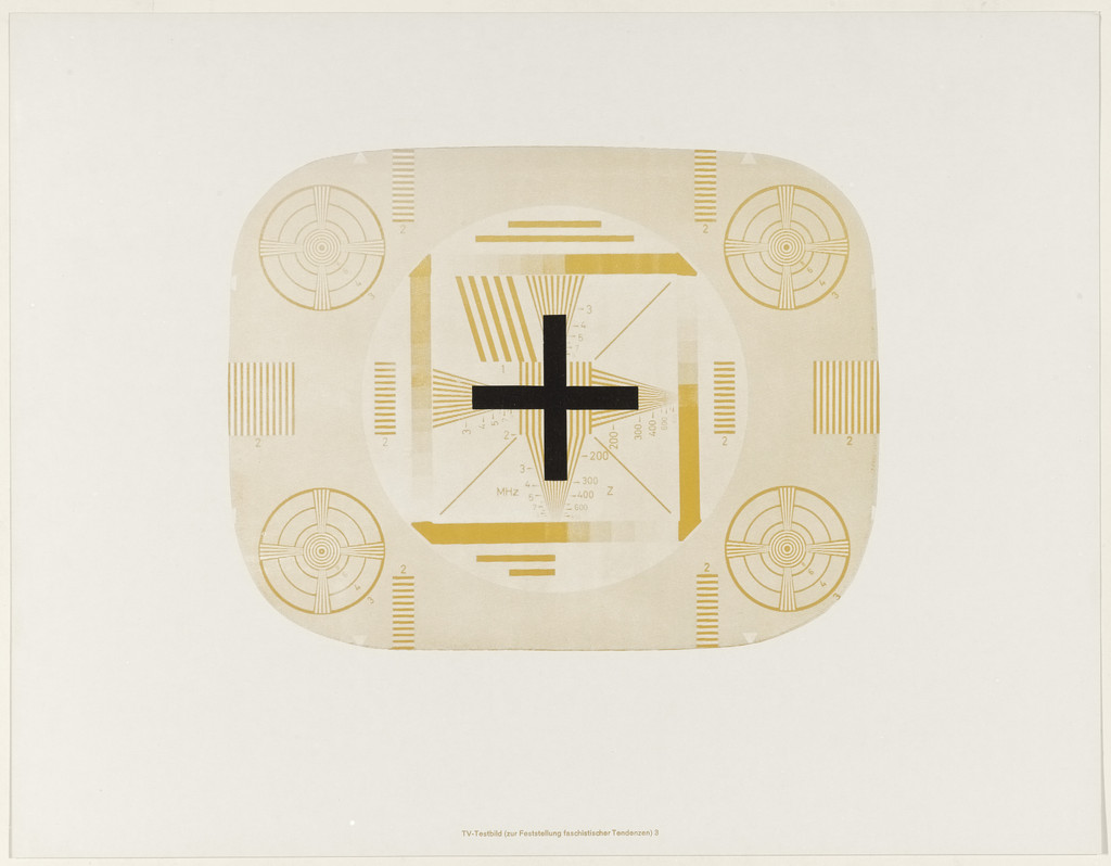 TV-Brown Tint, Test Pattern 3 (TV-Braunfarben, Testbild 3) from Weekend