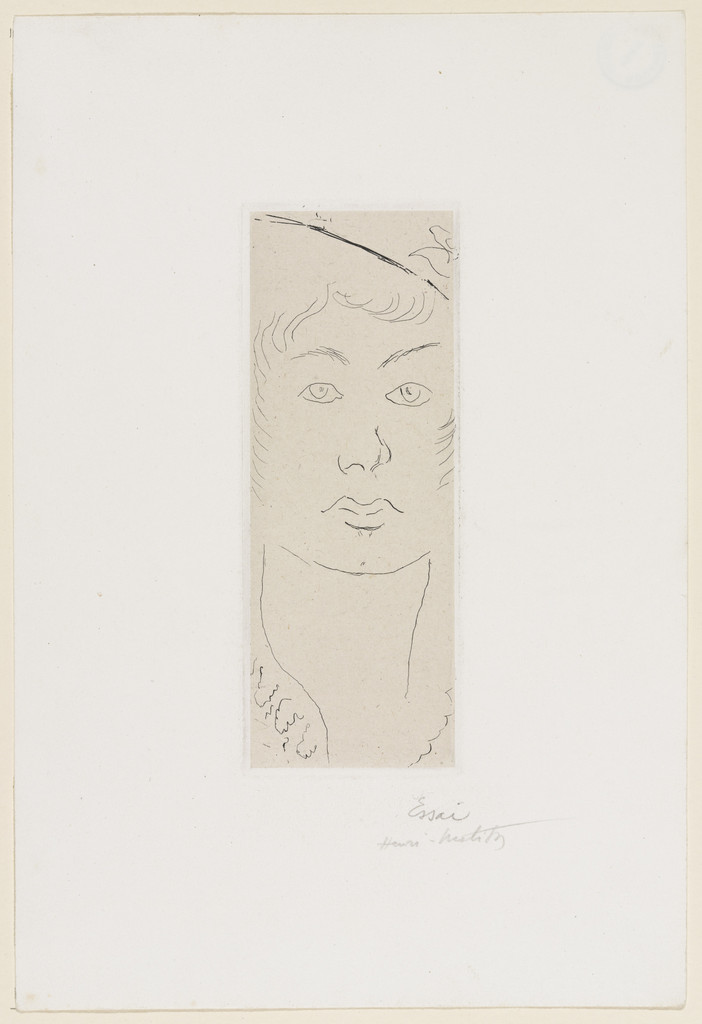 Loulou, Face from Front (Loulou, visage de face)