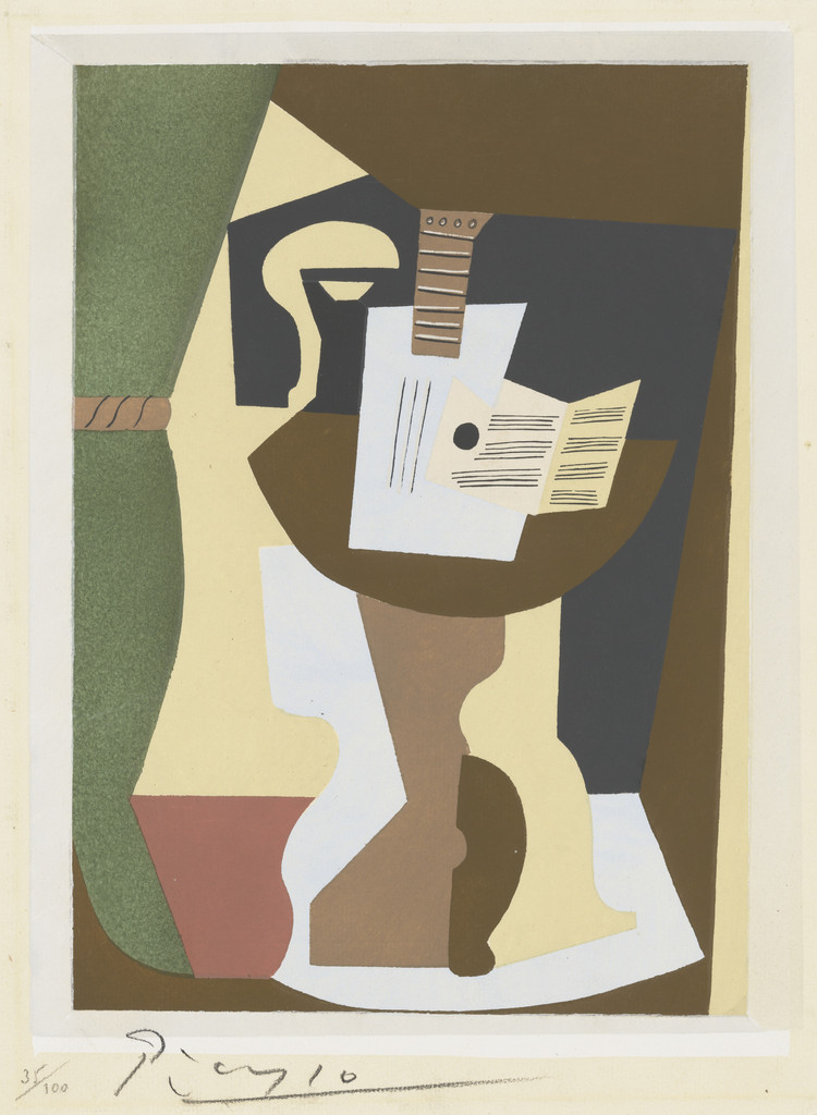 Still Life from the series Dix Pochoirs