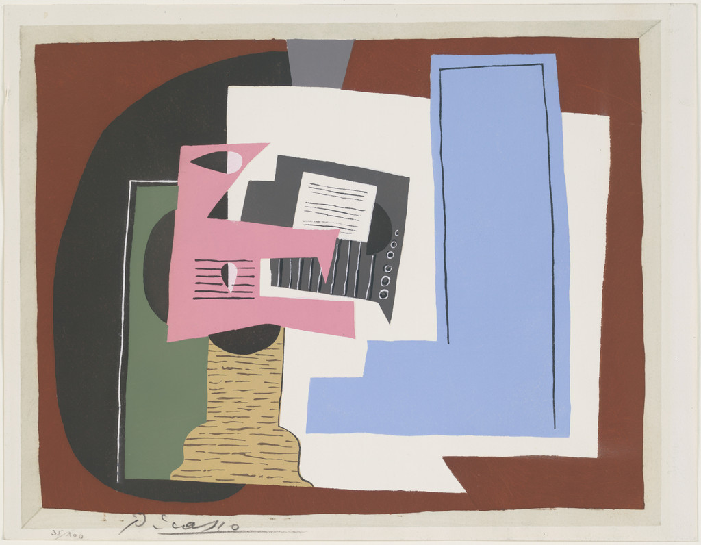 Still Life from the series Dix Pochoirs