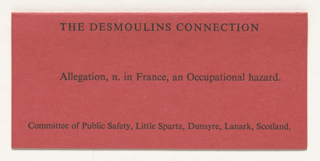The Desmoulins Connection