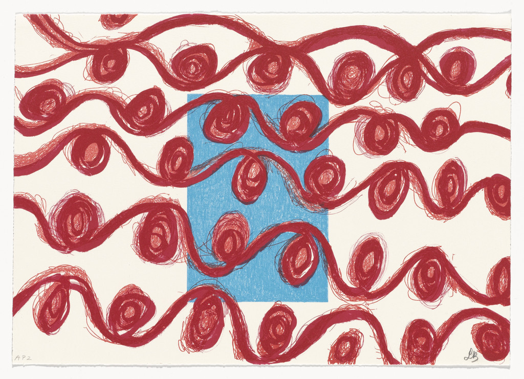 The Telephone Call from the Slammer, no. 1 of 9, from the series, What Is the Shape of This Problem?